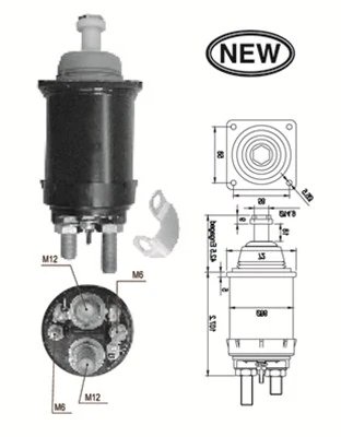 Solenoid electromotor Magneti Marelli 940113050569