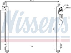 Radiator climatizare Nissens 940172