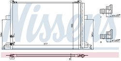 Radiator climatizare Nissens 940225