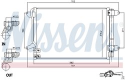 Radiator climatizare Nissens 940238