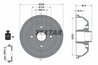 TAMBUR FRANA TEXTAR 94024100 - Compatibil cu HOLDEN, OPEL, VAUXHALL