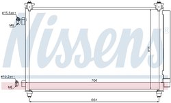 RADIATOR CLIMATIZARE NISSENS 940253 - Compatibil cu MAZDA