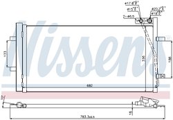Radiator climatizare Nissens 940255