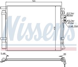 Radiator climatizare Nissens 940272
