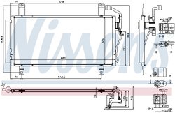 Radiator climatizare Nissens 940352