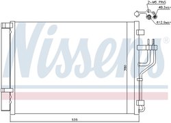 Radiator climatizare Nissens 940353