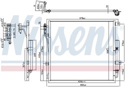 Radiator climatizare Nissens 940407