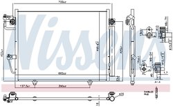 Radiator climatizare Nissens 940473