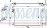 RADIATOR CLIMATIZARE NISSENS 940479 - Compatibil cu CITROEN, PEUGEOT