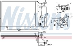 Radiator climatizare Nissens 940531