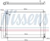 Radiator climatizare Nissens 940537 Radiator climatizare Nissens 940537