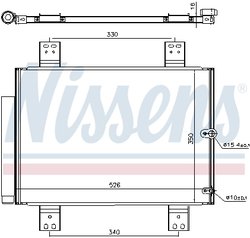Radiator climatizare Nissens 940560