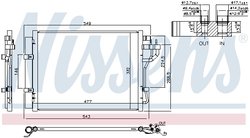 Radiator climatizare Nissens 940592