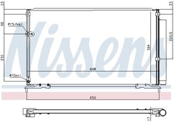 Radiator climatizare Nissens 940707