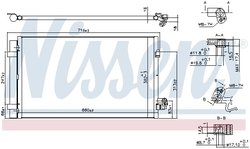 Radiator climatizare Nissens 940750