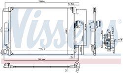 Radiator climatizare Nissens 940786