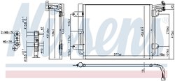 Radiator climatizare Nissens 940802