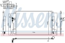 Radiator climatizare Nissens 940826