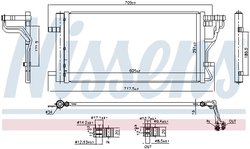 Radiator climatizare Nissens 940831