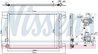 RADIATOR CLIMATIZARE NISSENS 940837 - Compatibil cu HONDA