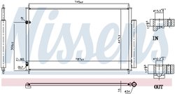RADIATOR CLIMATIZARE NISSENS 940842 - Compatibil cu ACURA
