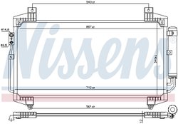 RADIATOR CLIMATIZARE NISSENS 940936 - Compatibil cu MITSUBISHI