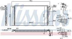 Radiator climatizare Nissens 941055