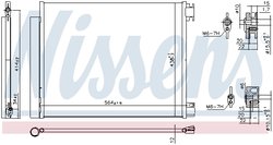 RADIATOR CLIMATIZARE NISSENS 941060 - Compatibil cu RENAULT