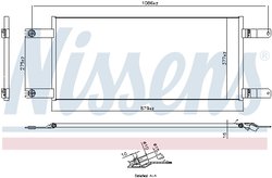Radiator climatizare Nissens 941155