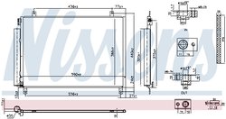 Radiator climatizare Nissens 941171