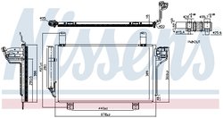 Radiator climatizare Nissens 941202