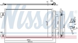 Radiator climatizare Nissens 941284