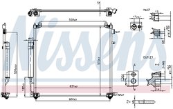 Radiator climatizare Nissens 941295