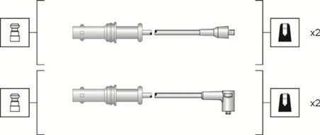 FISE BUJII MAGNETI MARELLI 941318111152 - Compatibil cu SUBARU