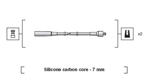 FISE BUJII MAGNETI MARELLI 941318111197 - Compatibil cu FIAT