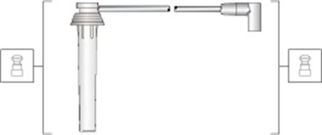 FISE BUJII MAGNETI MARELLI 941318111276 - Compatibil cu CHRYSLER, DODGE, JEEP, MINI, PLYMOUTH