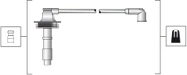 FISE BUJII MAGNETI MARELLI 941318111279 - Compatibil cu VOLVO