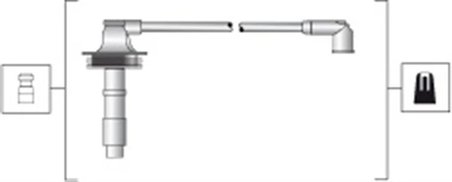 FISE BUJII MAGNETI MARELLI 941318111279 - Compatibil cu VOLVO