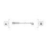 FISE BUJII MAGNETI MARELLI 941319170005 - Compatibil cu FIAT, LANCIA
