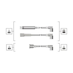 FISE BUJII MAGNETI MARELLI 941319170009 - Compatibil cu OPEL