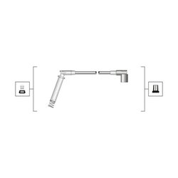 FISE BUJII MAGNETI MARELLI 941319170018 - Compatibil cu OPEL