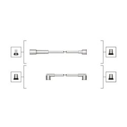 FISE BUJII MAGNETI MARELLI 941319170019 - Compatibil cu VW