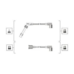 FISE BUJII MAGNETI MARELLI 941319170027 - Compatibil cu OPEL