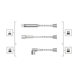 FISE BUJII MAGNETI MARELLI 941319170047 - Compatibil cu OPEL, SUZUKI