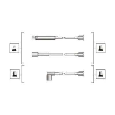 FISE BUJII MAGNETI MARELLI 941319170047 - Compatibil cu OPEL, SUZUKI