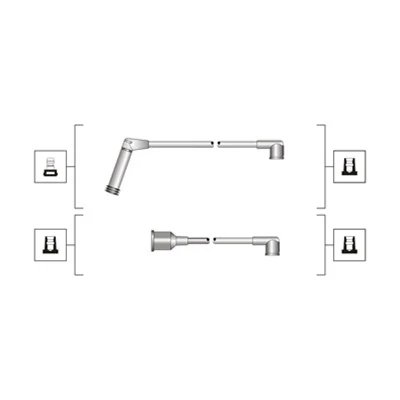 FISE BUJII MAGNETI MARELLI 941319170058 - Compatibil cu HYUNDAI, KIA, MITSUBISHI