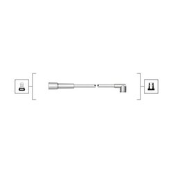 FISE BUJII MAGNETI MARELLI 941319170059 - Compatibil cu HYUNDAI, MITSUBISHI