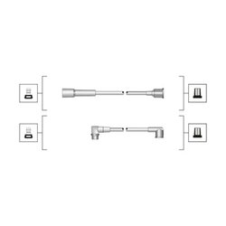 FISE BUJII MAGNETI MARELLI 941319170067 - Compatibil cu RENAULT, VOLVO