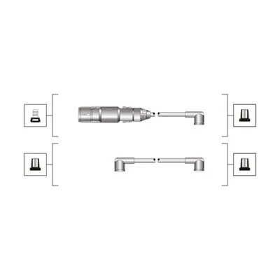 FISE BUJII MAGNETI MARELLI 941319170071 - Compatibil cu FORD, SEAT, VW