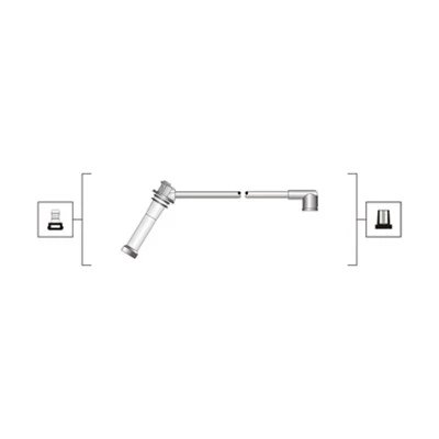 FISE BUJII MAGNETI MARELLI 941319170092 - Compatibil cu FORD, MAZDA